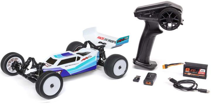 Actual product image Losi MINI-B Buggy BL RTR 2WD 1:16 EP Blue (RTR Ready-to-Run)