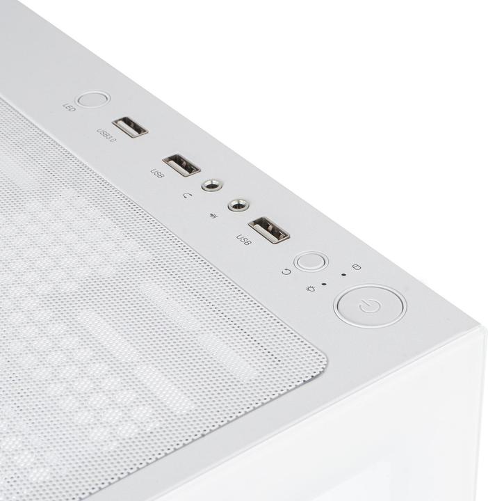 Actual product image Nox Torre Atx Hummer Vision Blanca (ATX, mATX)