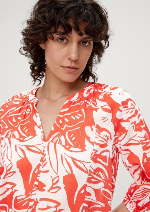 Immagine prodotto s.Oliver Bluse Baumwollbluse mit Raffung (42)