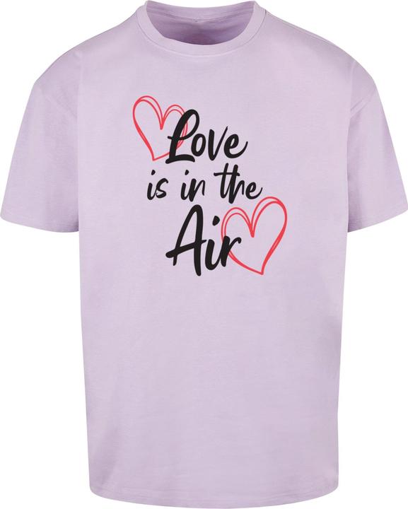 Merchcode Valentines Day - Love is in the Air Heavy Oversize Tee - 117423 (S)