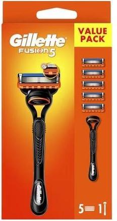 Produktbild Gillette Fusion Manual Razor + 5 Blades