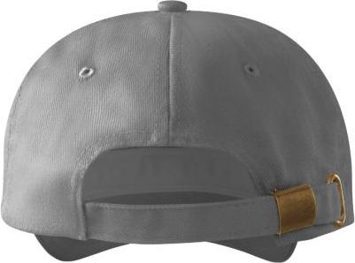 Produktbild Malfini Unisex cap 6P (gray) (One Size)
