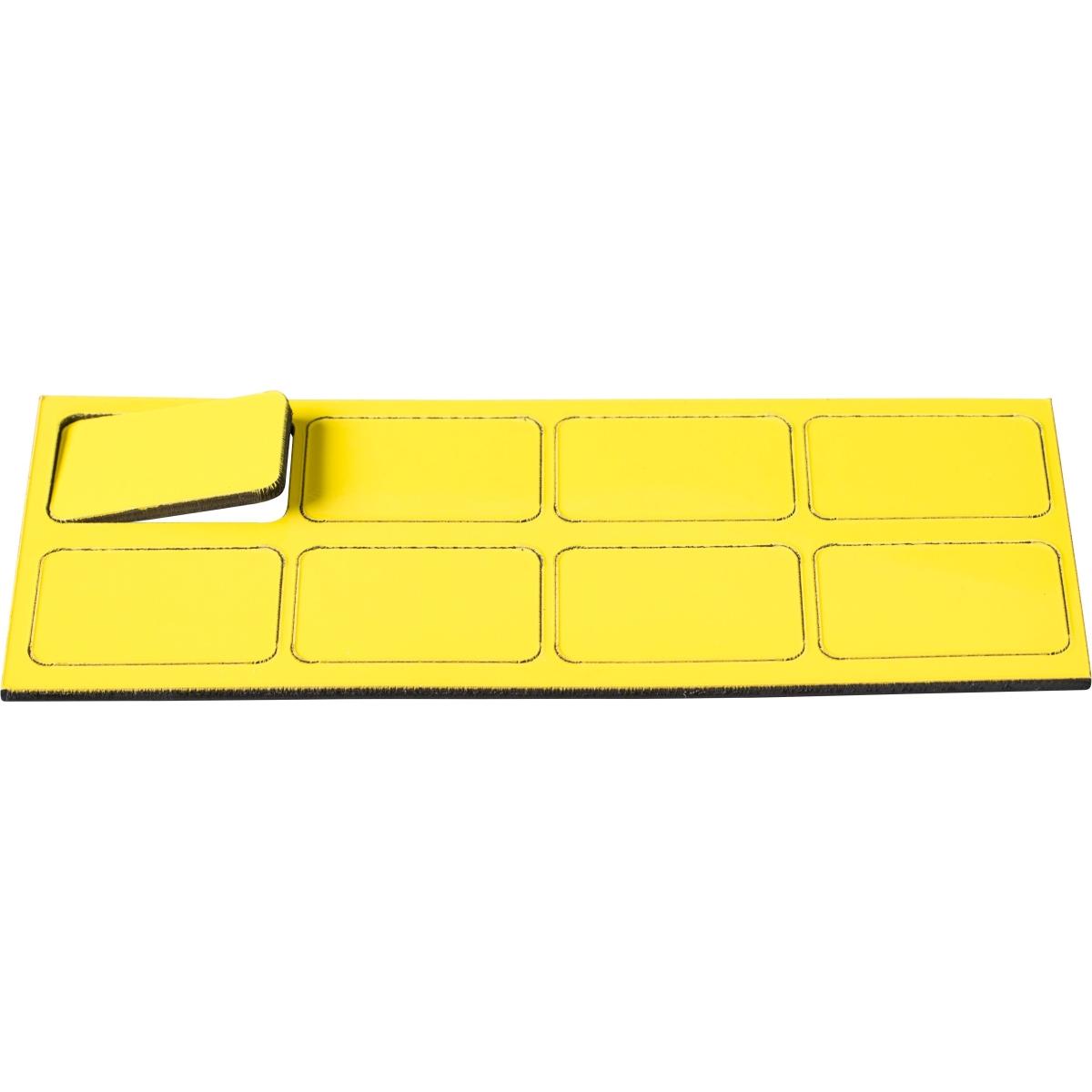 Ultradex, Magnet, Magnetische Symbole Rechteck 30x19mm VE=8 Stück zitrone (8 x)