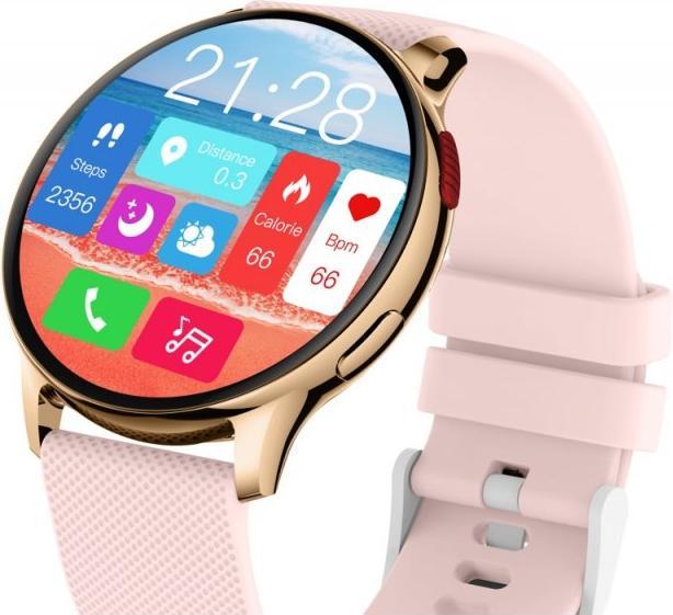 Produktbild Carneo Heiloo HR+ 2nd Gen/Gold/Sport Band/Pink (44 mm)