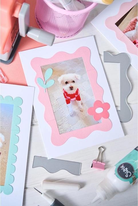 Produktbild Sizzix Thinlits Die Set 9PK - Fun Borders by Letters by Shells