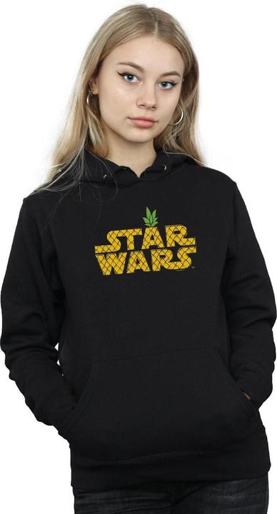 Immagine prodotto Star Wars Pineapple Logo Felpa con Cappuccio Donna (XXL)