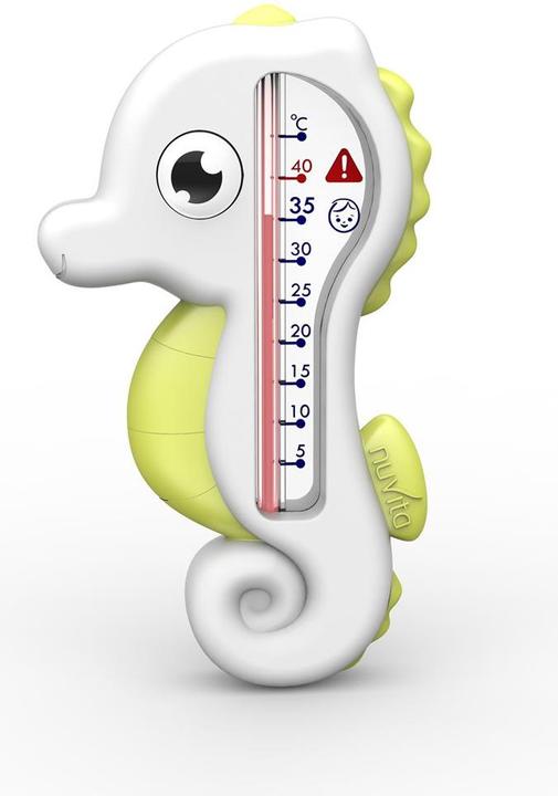 Produktbild Nuvita Badthermometer Seepferdchen grün