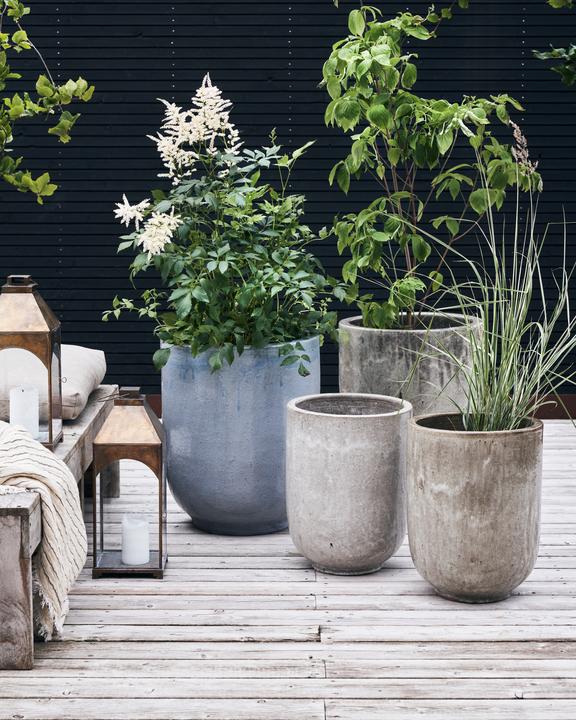 Produktbild House Doctor Planter, HDPho, Grey, Blue (45 x 45 x 45 cm)