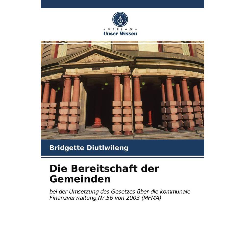 Die Bereitschaft der Gemeinden, Fachbücher von Bridgette Diutlwileng