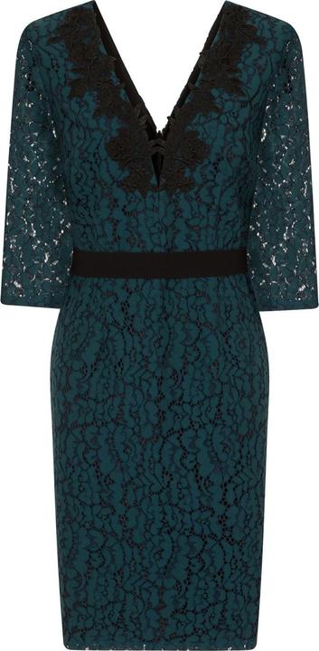 Image du produit Little Mistress - Robe en dentelle appliquée - Femme (42)