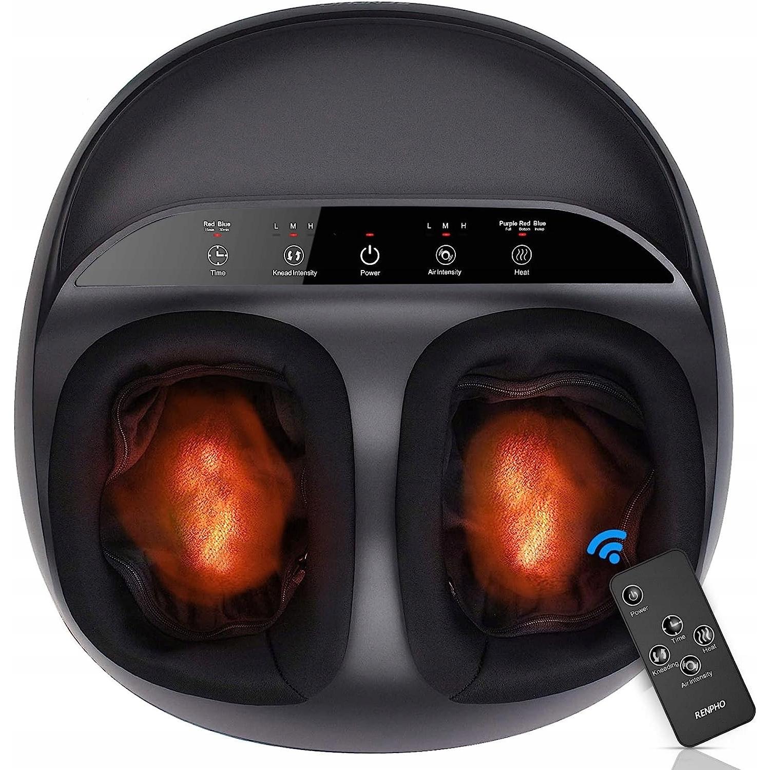 Renpho, Massagegerät, Shiatsu Fussmassagegerät Black