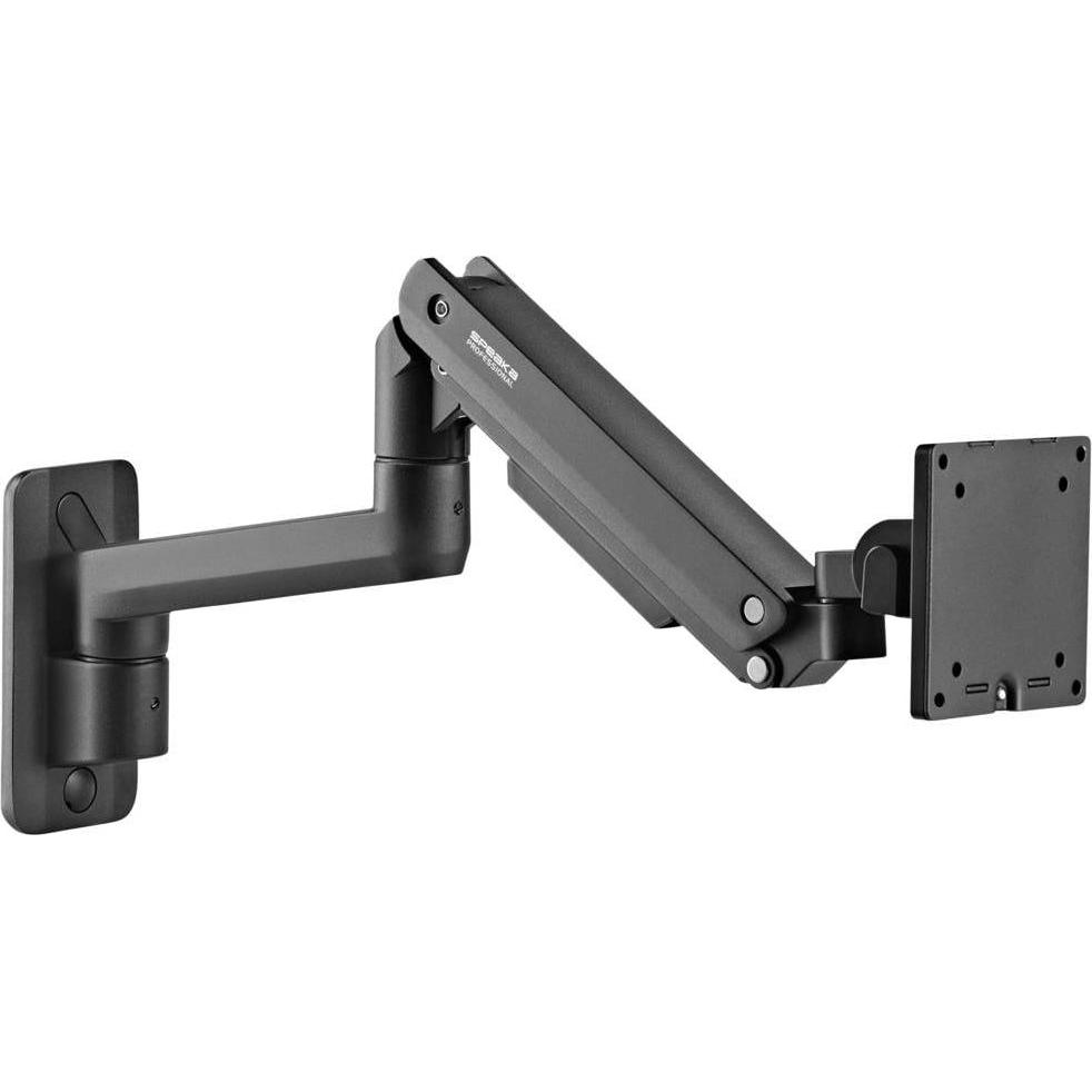 Thumbnail - SpeaKa Professional SP-MM-990 1fach Monitor-Wandhalterung 43,2 cm (17") - 124,5 (Wand, 49.02"), Monitor Halterung, Schwa...
