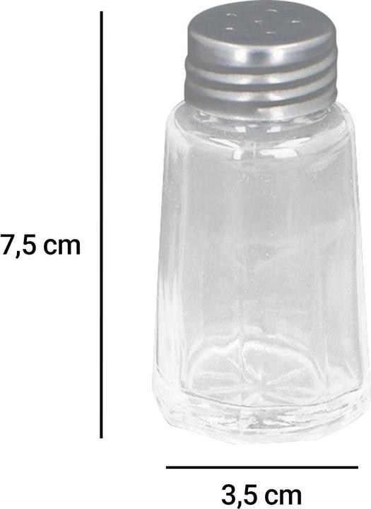 Produktbild alpina Salt & pepper D3,7x7,5cm 2pcs (Pfeffer, Salz)