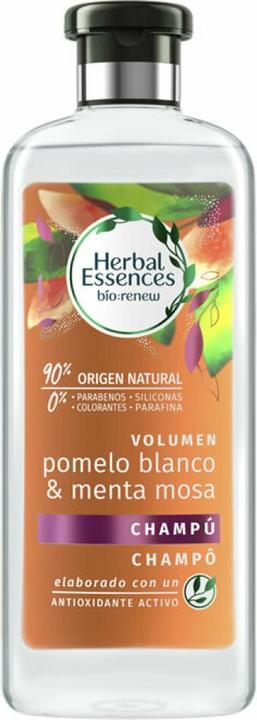 Herbal Essences BIO VOLUMEN champú detox 0% 400 ml (400 ml, Flüssiges Shampoo)