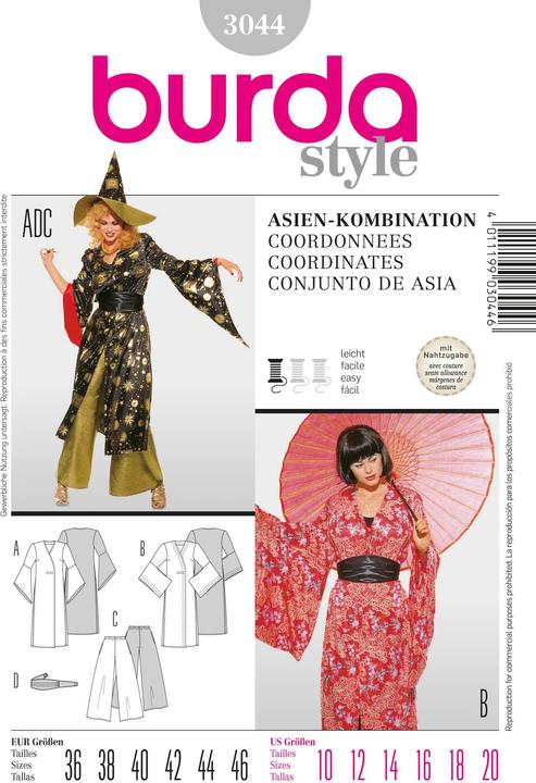 Immagine prodotto Modello Caftano + pantaloni