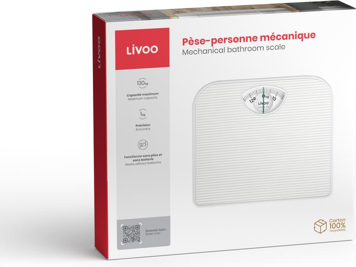 Image du produit Livoo Pèse-personne mécanique (130 kg)