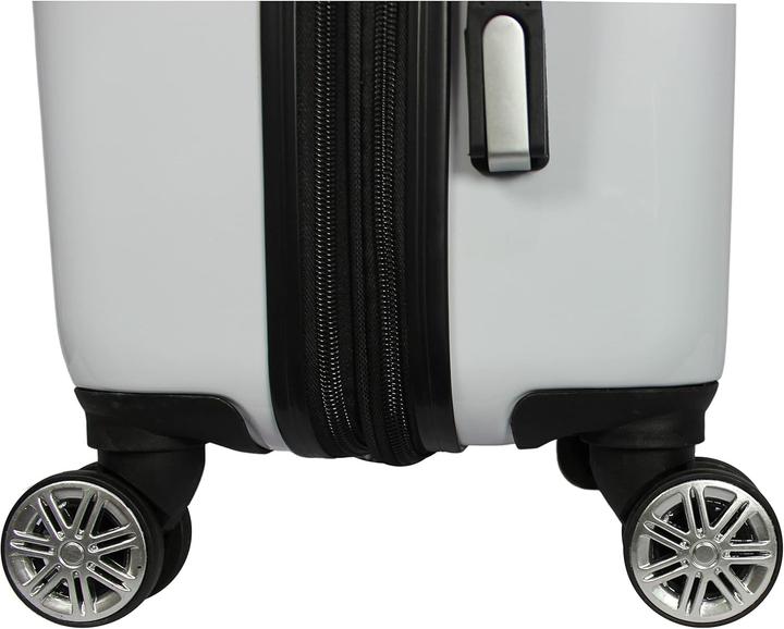 Produktbild World Traveler Valigia Spinner Farfalla Bianca e Nera