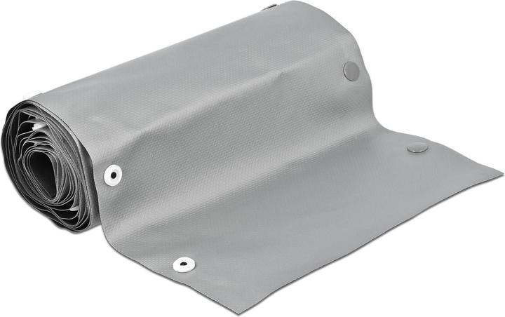 Produktbild Delock Kabelschlauch 2 m x 50 mm, Knopfverschluss Grau (Kabelschlauch, 200 cm)