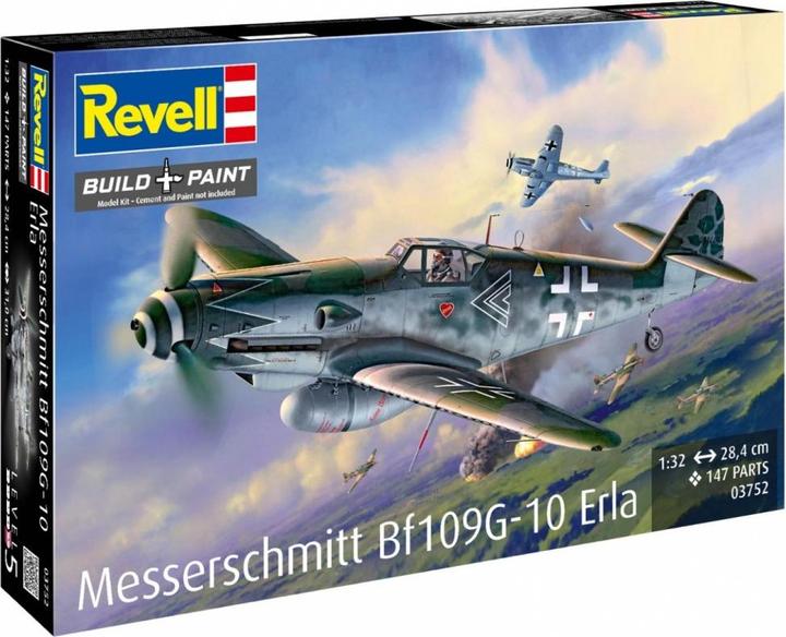 Actual product image Revell Messerschmitt Bf109G-10 Erla