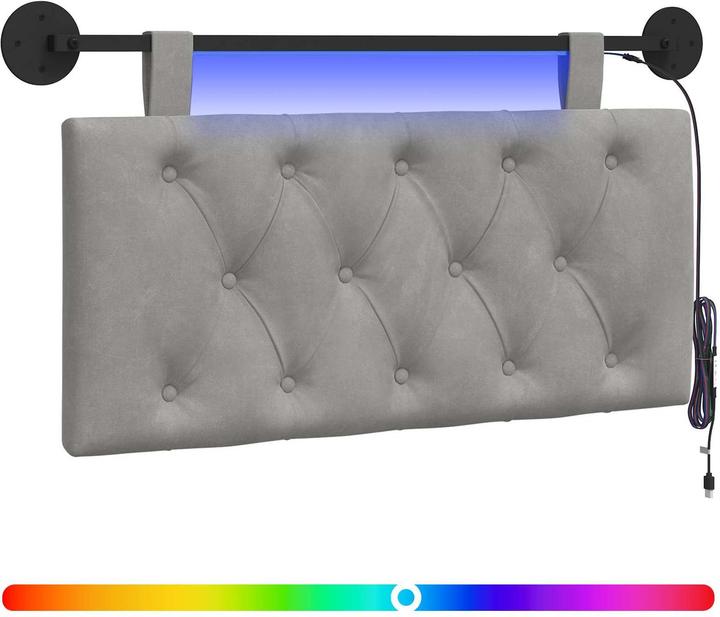 Actual product image vidaXL Modernes Kopfteil (90 x 7 x 55 cm)
