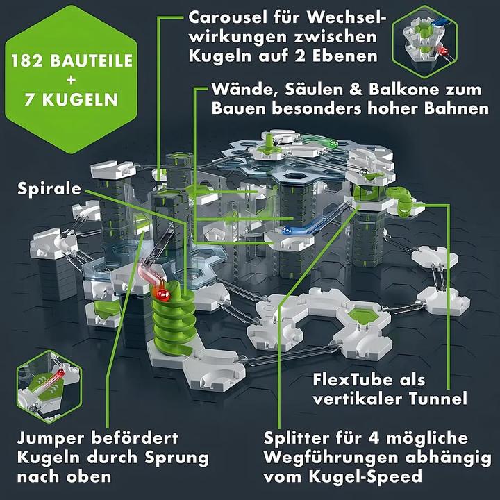 Actual product image Ravensburger GraviTrax Gravitrax PRO Drop n Roll theme set