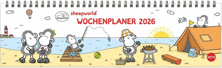 Produktbild sheepworld Wochenquerplaner 2026 (A4)