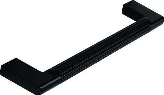 Actual product image Siro Möbelgriffe schwarz matt 160mm