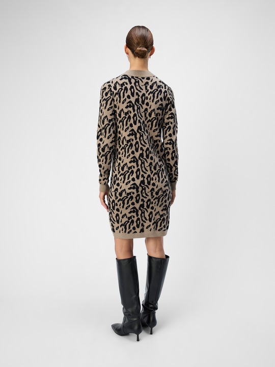 Image du produit Object Robe en maille imprimée (XL)