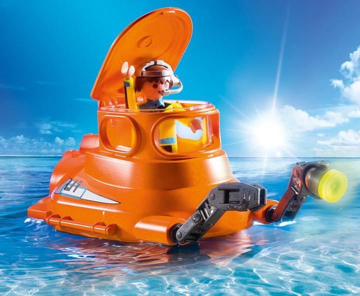 Actual product image Playmobil Submarine with underwater motor (9234)