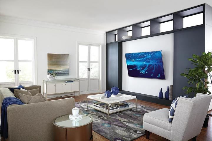 Produktbild Sanus Wandhalterung VXT7 - schwarz (Wand, 136.08 kg)