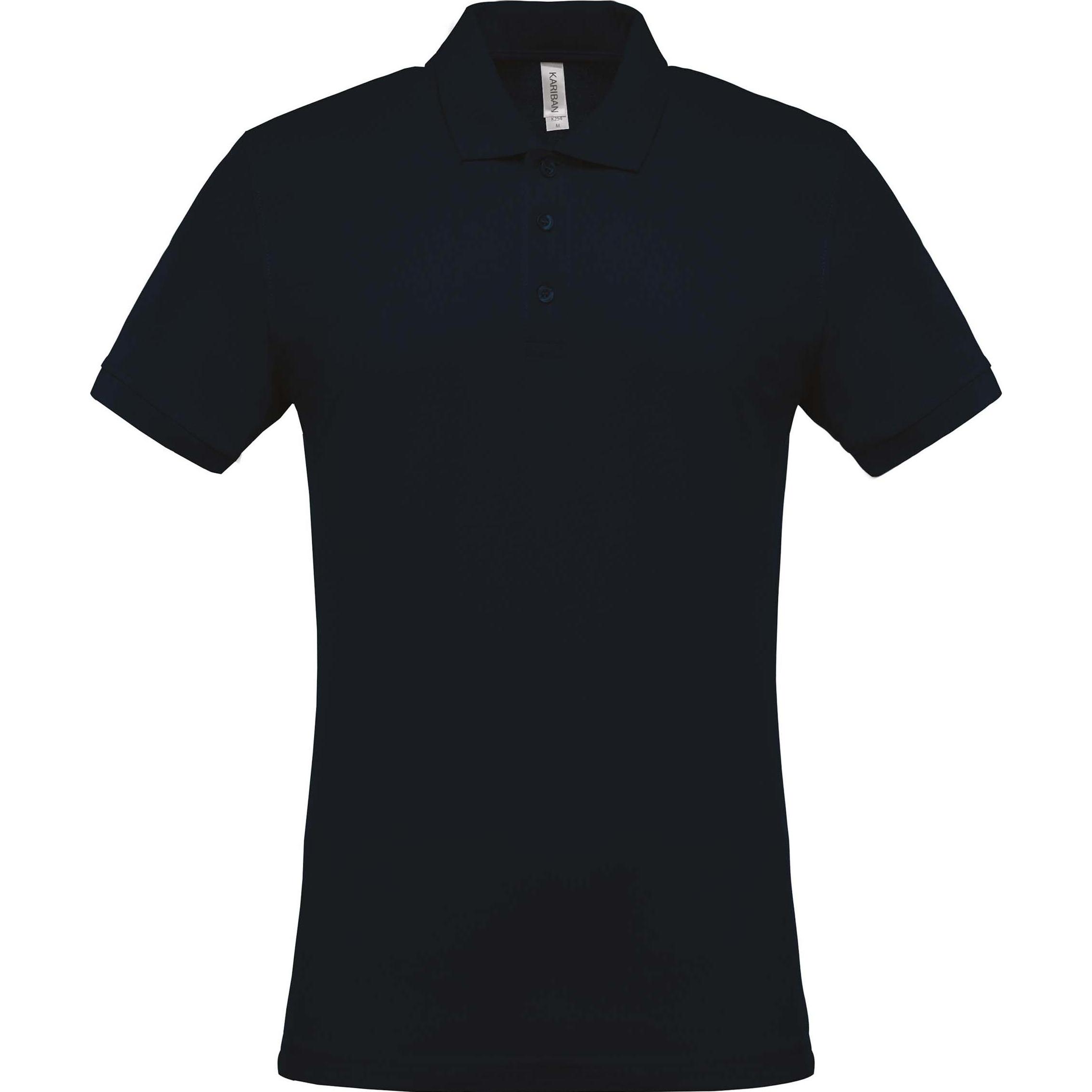 Kariban, Herren, Shirt, Piqué, Blau, (4XL)