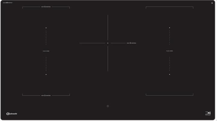 Actual product image Bauknecht BEX9024DCFF (91 cm, Induction hob)