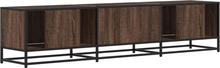 Actual product image vidaXL TV cabinet Lowboard TV cabinet TV table Brown oak look (180 x 35 x 41 cm)