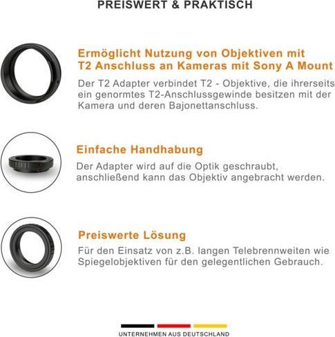 Produktbild Walimex pro T2 Adapter auf Sony A