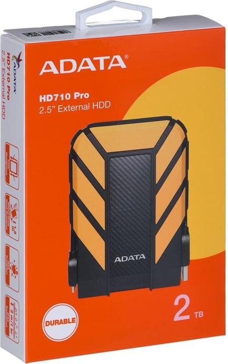 Immagine prodotto Adata HDD esterno HD710P Giallo 2TB USB 3.0 (2 TB)