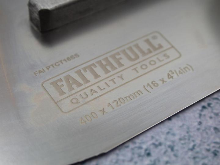 Actual product image Faithfull Prestige Cement Trowel 16 X 4.3/4in