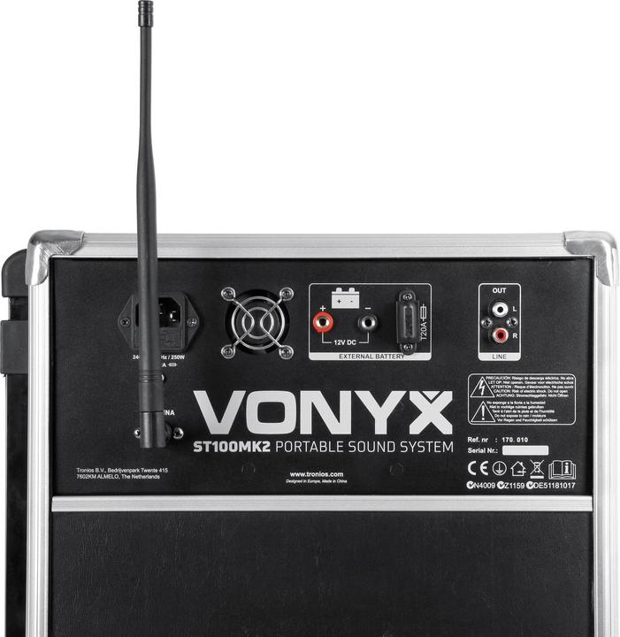 Produktbild Vonyx PA-System ST100 (Aktiv, 1x 250 W)