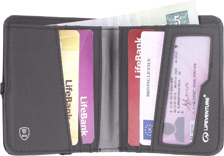 Immagine prodotto Lifeventure Portafoglio compatto RFID, riciclato, grigio