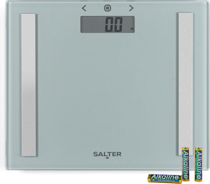 Productafbeelding Salter 9113 SV3RAREU16 Compacte Glazen Badkamerweegschaal - Zilver (150 kg)