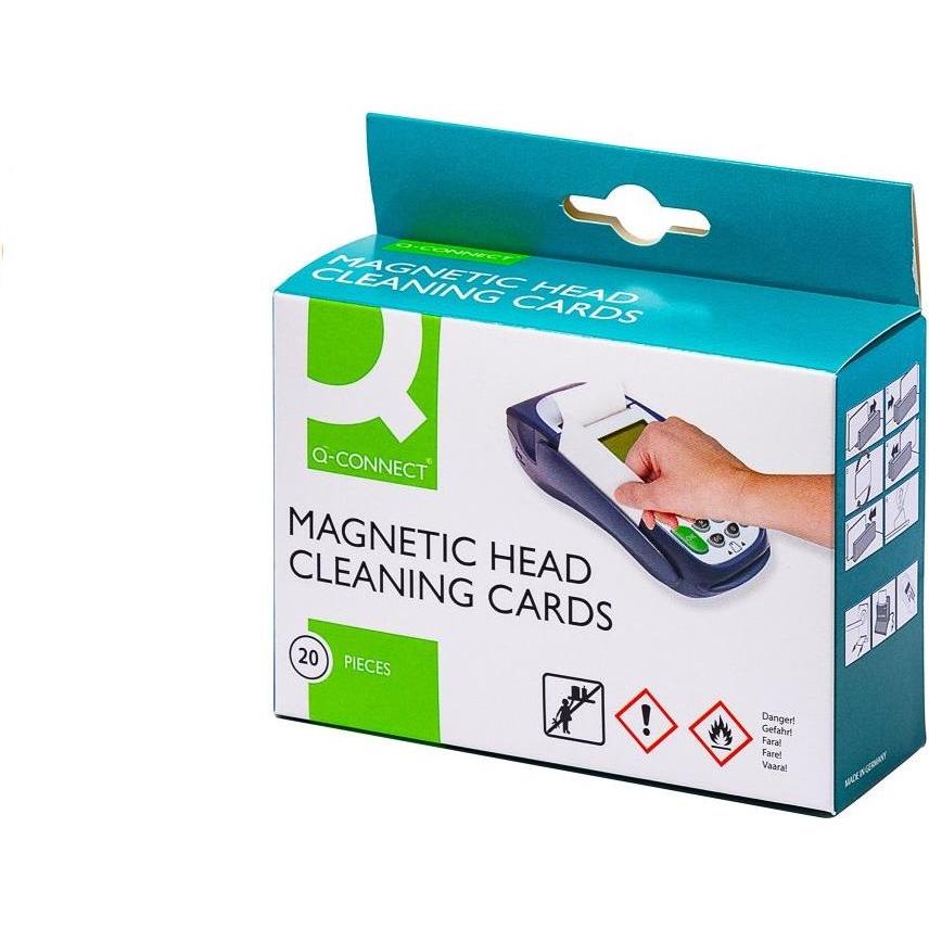 Q-Connect, Zubehör Präsentieren, Reinigungskarte 20 Stück