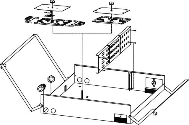 Produktbild Telegärtner FO Wall Distributor (CAT8.1, 0.10 m)