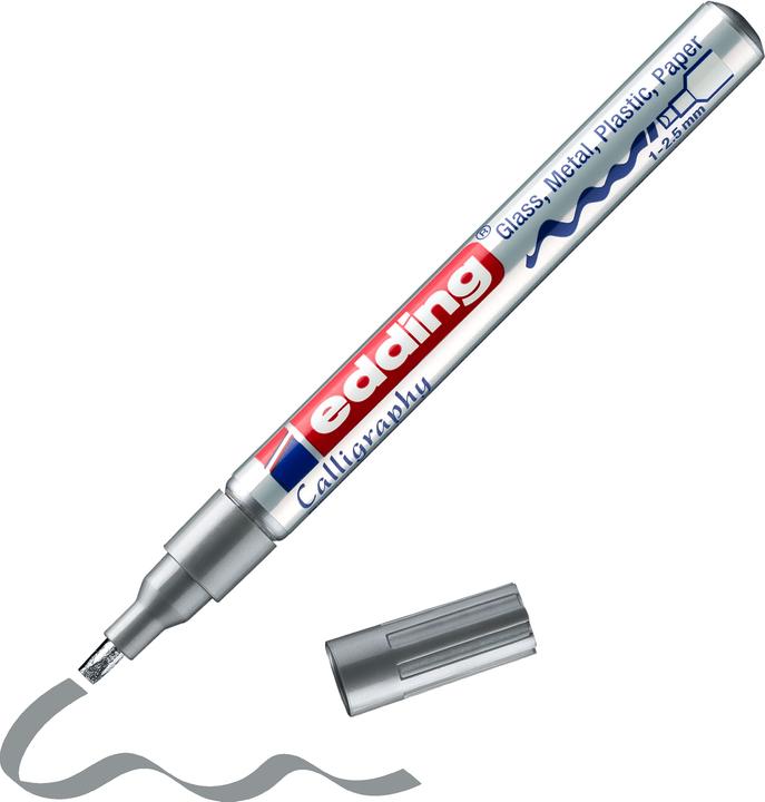Actual product image Edding Paintmarker 753 (Silver, 2.50 mm, 1 x)