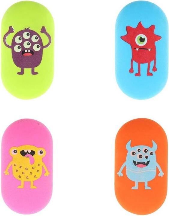 Image du produit Stigo Bike Ovales Gummiband mit Monster-Aufdruck (24 Stück) STRIGO