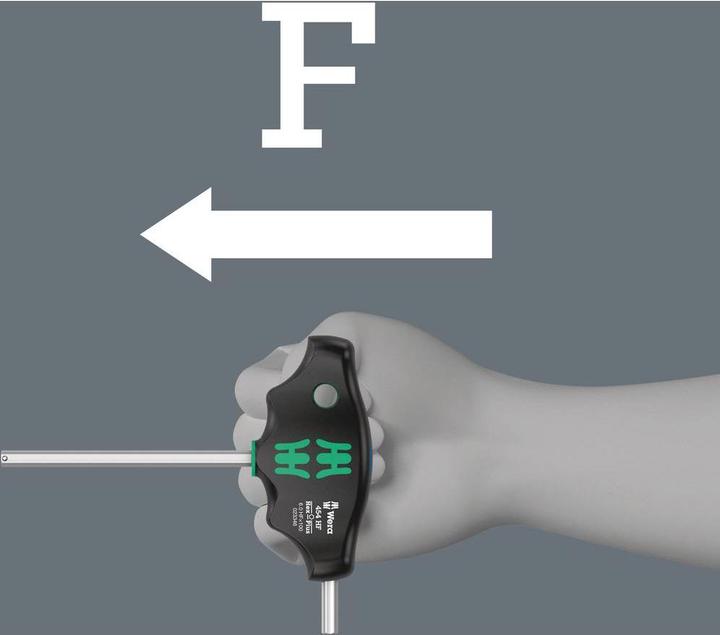 Actual product image Wera 454 Hex-Plus HF 1/4" x 150 mm