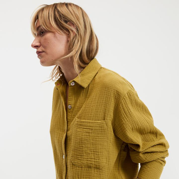 Image du produit La Redoute Collections Pyjama aus Baumwollmusselin (XXL)