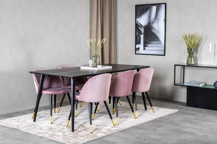 Immagine prodotto Venture Home Dipp, Velluto (MDF)