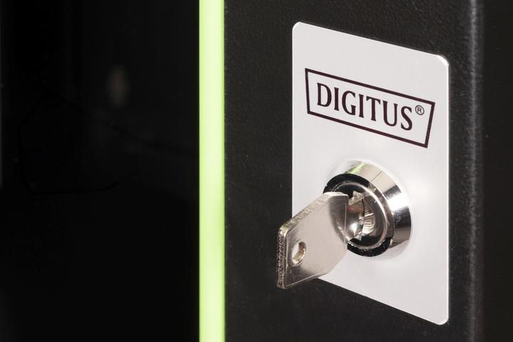 Actual product image Digitus Wall mounted enclosure Unique series - 600x450 mm (12 RU, 19 inch rack)