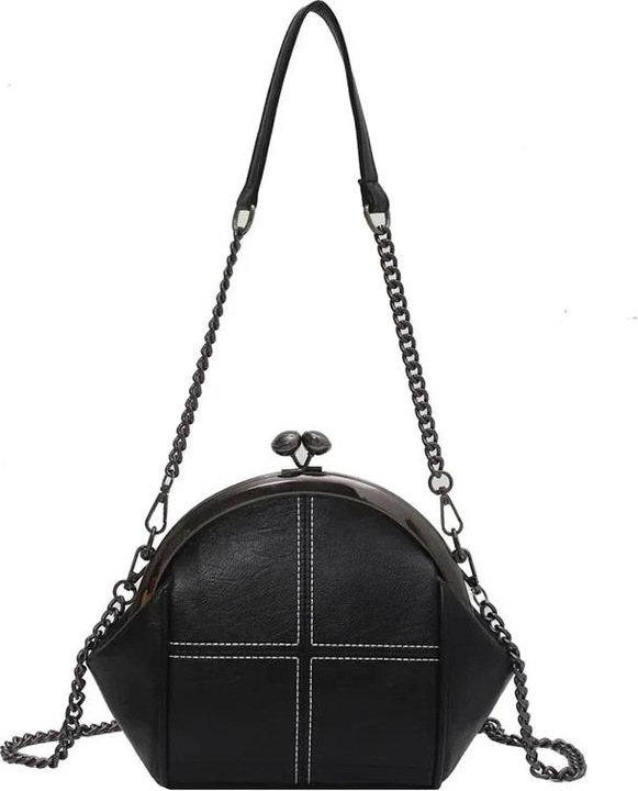 Produktbild Only-Bags.Store Kette Design Umhängetasche Hohe Qualität PU Leder Messenger Taschen Solid Farbe Designer Geldbörse