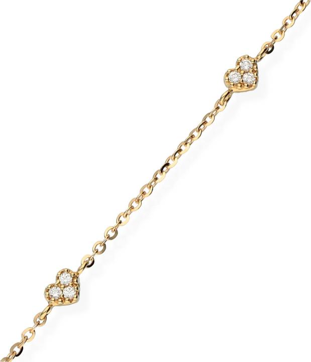 Actual product image Carat Hearts (18.50 cm, Gold 18ct)