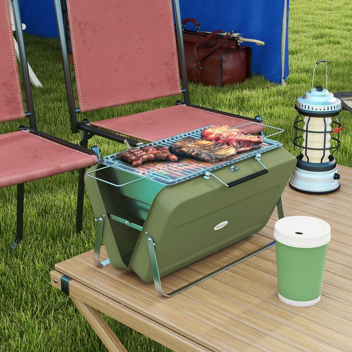 Actual product image Outsunny Table grill in case system